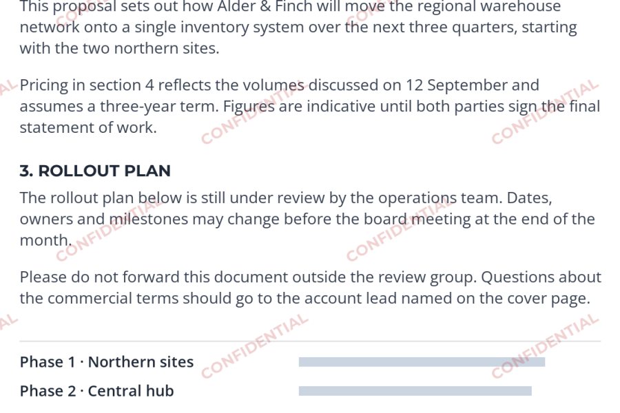 The same screenshot from a page with a faint repeated CONFIDENTIAL label, which appears in the excerpt