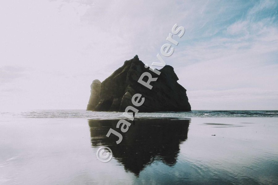 The same photo with the watermark tilted steeply at 60 degrees