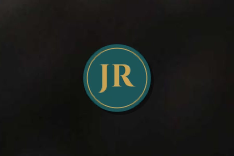A close-up of the same small logo without the fine details, still crisp and clear