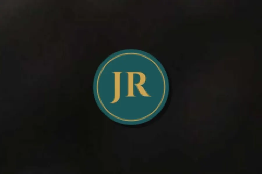 A close-up of the same small logo without the fine details, still crisp and clear