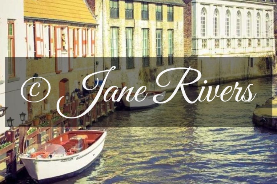 The script watermark on the canal scene on a semi-transparent dark band